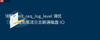 详解 limit_req_log_level 调优:如何避免限流日志刷满磁盘 io
