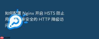 如何配置 nginx 开启 hsts 防止用户通过非安全的 http 降级访问