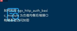如何利用 ngx_http_auth_basic_module 为负载均衡后端接口构建基础访问加固