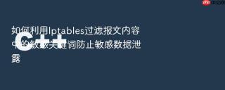 如何利用Iptables过滤报文内容中的敏感关键词防止敏感数据泄露
