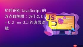如何识别 javascript 的浮点数陷阱：为什么 0.1 + 0.2 !== 0.3 的底层逻辑
