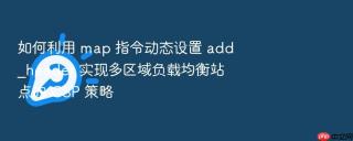 如何利用 map 指令动态设置 add_header 实现多区域负载均衡站点的 csp 策略