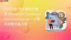 如何识别 寄生组合式继承 (parasitic combination inheritance):继承的终极完美方案