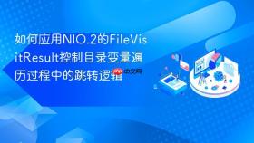 如何应用nio.2的filevisitresult控制目录变量遍历过程中的跳转逻辑