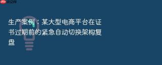 生产案例:某大型电商平台在证书过期前的紧急自动切换架构复盘