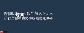 如何配置 user 指令 解决 nginx 运行过程中的文件权限读取障碍