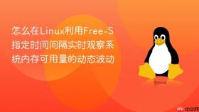 怎么在linux利用free-s指定时间间隔实时观察系统内存可用量的动态波动