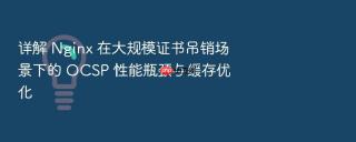 详解 nginx 在大规模证书吊销场景下的 ocsp 性能瓶颈与缓存优化