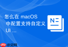 怎么在 macOS 中配置支持自定义 UI 的个性化网络管理终端主题环境