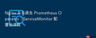 nginx 与云原生 prometheus operator:servicemonitor 配置全流程