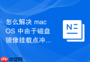 怎么解决 macOS 中由于磁盘镜像挂载点冲突导致的绝对路径访问报错