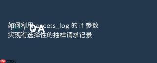 如何利用 access_log 的 if 参数实现有选择性的抽样请求记录