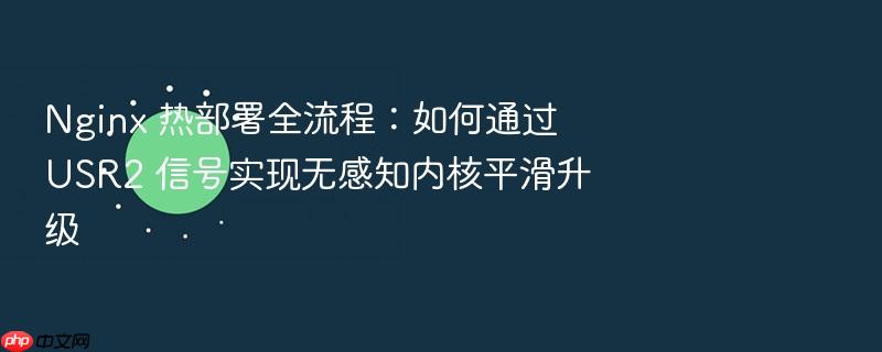 nginx 热部署全流程：如何通过 usr2 信号实现无感知内核平滑升级