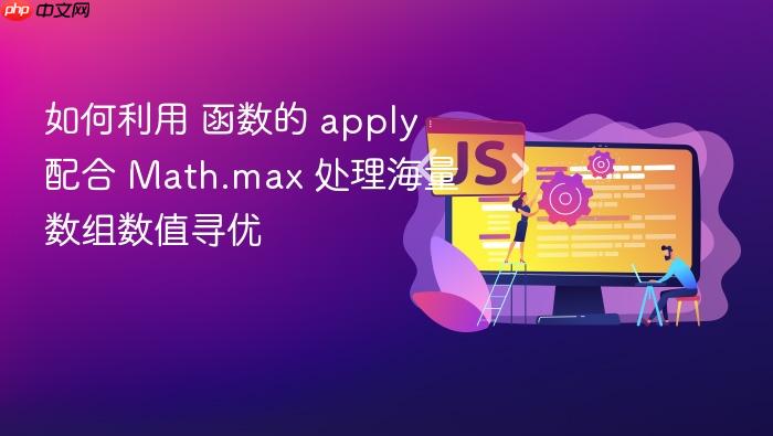 如何利用 函数的 apply 配合 math.max 处理海量数组数值寻优