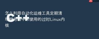 怎么利用自动化运维工具定期清理服务器中未使用的过时linux内核