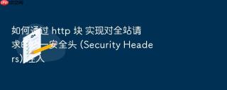 如何通过 http 块 实现对全站请求的统一安全头 (security headers) 注入