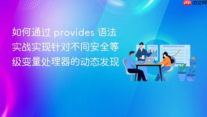 如何通过 provides 语法实战实现针对不同安全等级变量处理器的动态发现