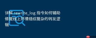 详解 rewrite_log 指令如何辅助修复线上环境错综复杂的转发逻辑