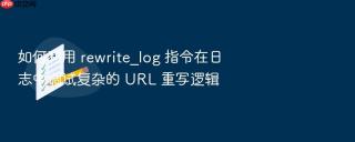 如何利用 rewrite_log 指令在日志中调试复杂的 url 重写逻辑