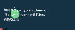 如何通过 proxy_send_timeout 保证 websocket 大数据帧传输的稳定性
