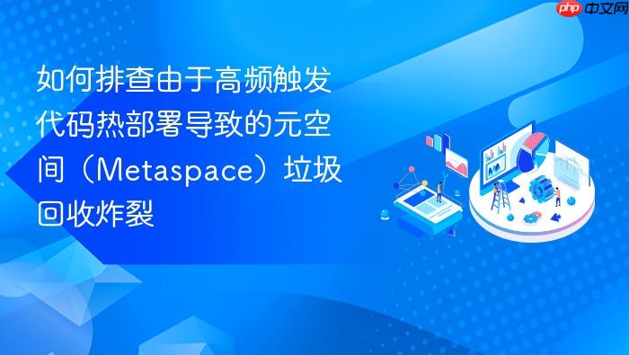 如何排查由于高频触发代码热部署导致的元空间(metaspace)垃圾回收炸裂