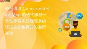 如何通过 concurrenthashmap 的迭代器弱一致性原理实战规避多线程动态写数据时的遍历死锁