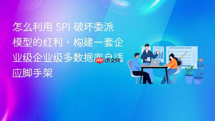 怎么利用 spi 破坏委派模型的红利,构建一套企业级企业级多数据库自适应脚手架