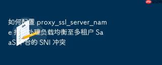 如何配置 proxy_ssl_server_name 指令处理负载均衡至多租户 saas 平台的 sni 冲突