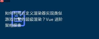 如何利用自定义渲染器实现类似游戏引擎的层级渲染？vue 进阶架构探索