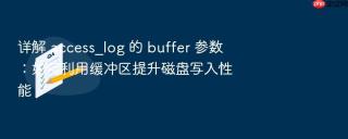详解 access_log 的 buffer 参数:如何利用缓冲区提升磁盘写入性能