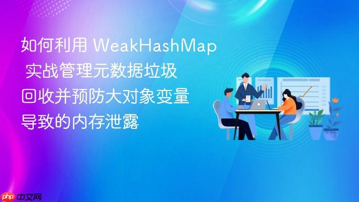 如何利用 weakhashmap 实战管理元数据垃圾回收并预防大对象变量导致的内存泄露