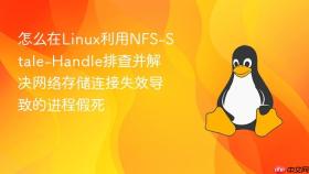 怎么在linux利用nfs-stale-handle排查并解决网络存储连接失效导致的进程假死