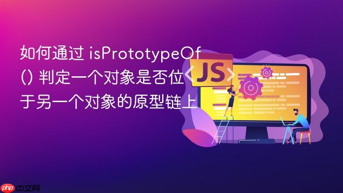 如何通过 isprototypeof() 判定一个对象是否位于另一个对象的原型链上