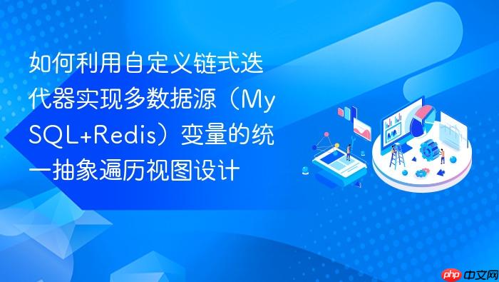 如何利用自定义链式迭代器实现多数据源(mysql+redis)变量的统一抽象遍历视图设计