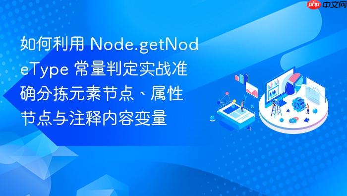如何利用 node.getnodetype 常量判定实战准确分拣元素节点、属性节点与注释内容变量