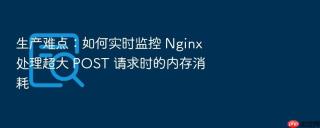 生产难点：如何实时监控 nginx 处理超大 post 请求时的内存消耗