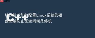 针对新手如何配置Linux系统的磁盘配额防止因空间耗尽停机