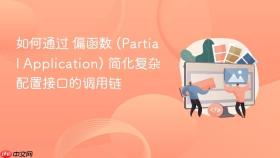 如何通过 偏函数 (partial application) 简化复杂配置接口的调用链