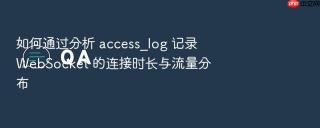 如何通过分析 access_log 记录 websocket 的连接时长与流量分布