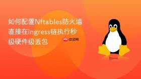 如何配置nftables防火墙直接在ingress链执行秒级硬件级丢包