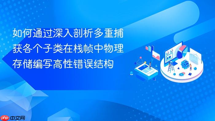 如何通过深入剖析多重捕获各个子类在栈帧中物理存储编写高性错误结构