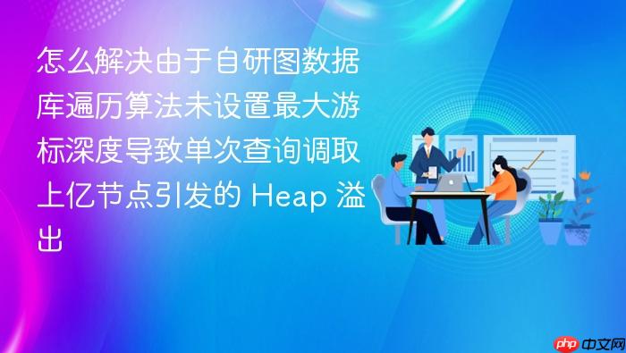 怎么解决由于自研图数据库遍历算法未设置最大游标深度导致单次查询调取上亿节点引发的 heap 溢出