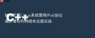 如何配置Linux系统禁用IPv6协议减少潜在的网络攻击面实战