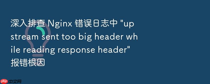深入排查 nginx 错误日志中 \