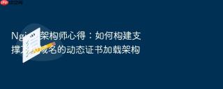 nginx 架构师心得：如何构建支撑万级域名的动态证书加载架构