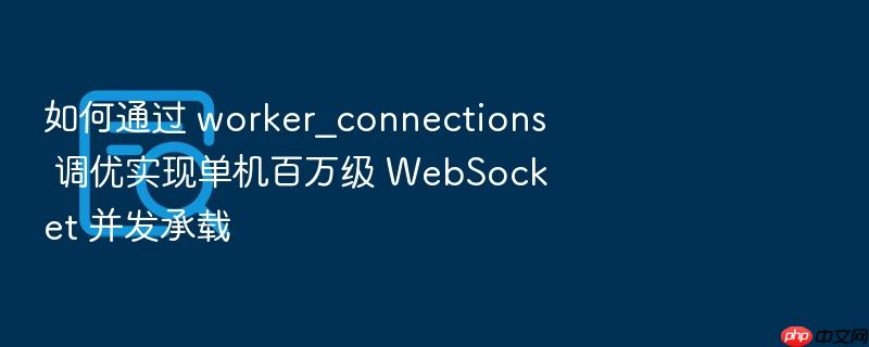如何通过 worker_connections 调优实现单机百万级 websocket 并发承载