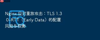 nginx 应对重放攻击：tls 1.3 0-rtt（early data）的配置风险与权衡