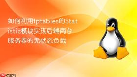 如何利用iptables的statistic模块实现后端两台服务器的无状态负载