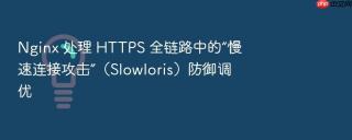 nginx 处理 https 全链路中的“慢速连接攻击”（slowloris）防御调优