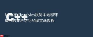 如何通过iptables限制本地回环接口的非法访问加固实战教程